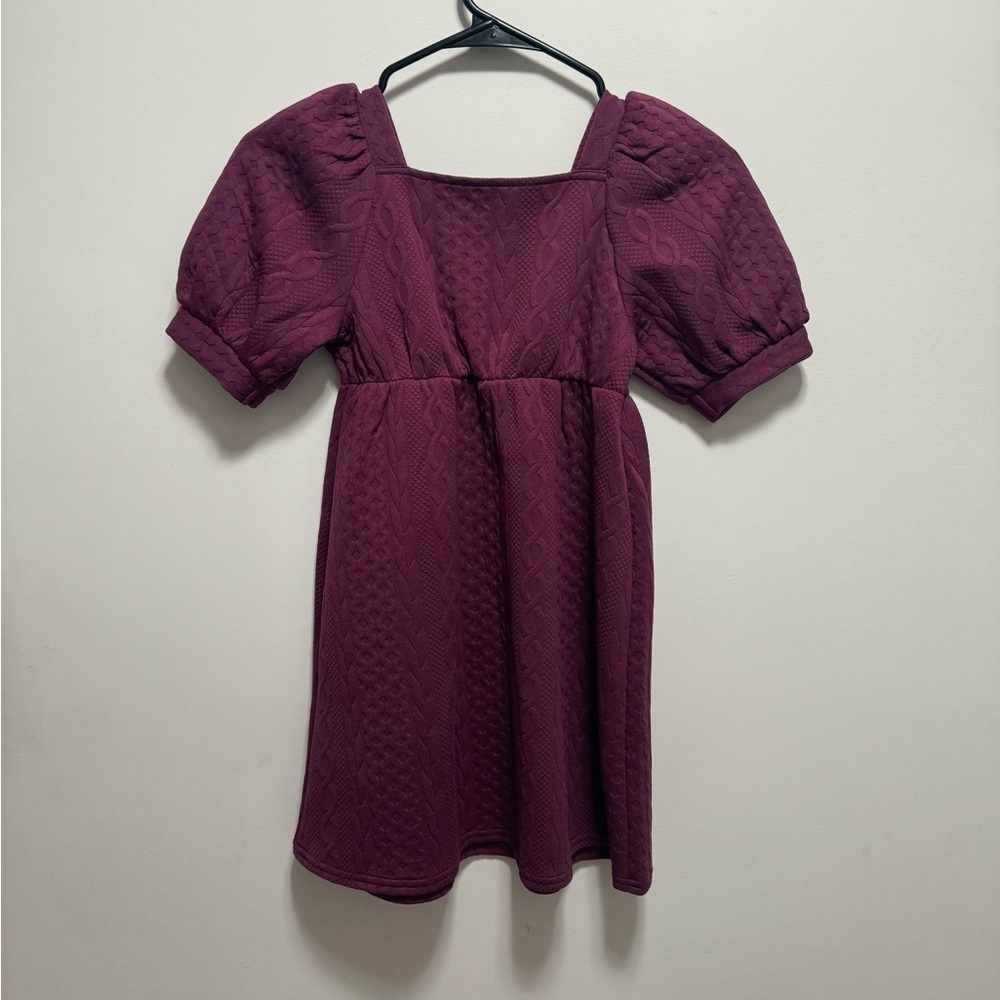 Chic Girls Puff Sleeve Dress